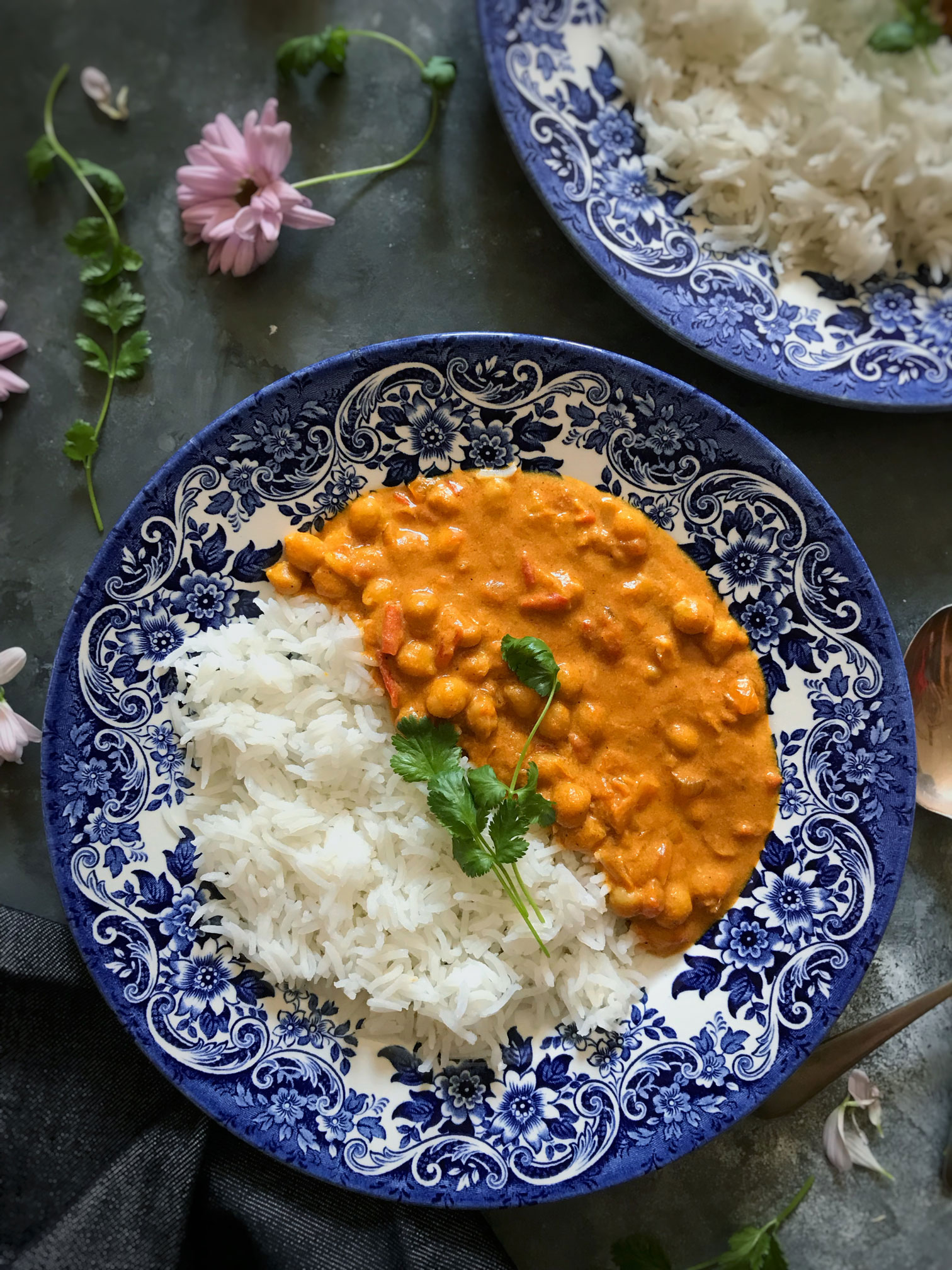 Chickpeas curryÂ