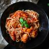 Italian wholewheat spaghetti turkey meatballs